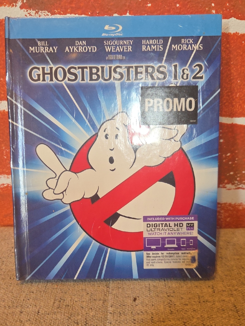 👻 Ghostbusters 1 & 2 - Blu-ray Steelbook - w/ Ultraviolet Watch It Anywhere 👻